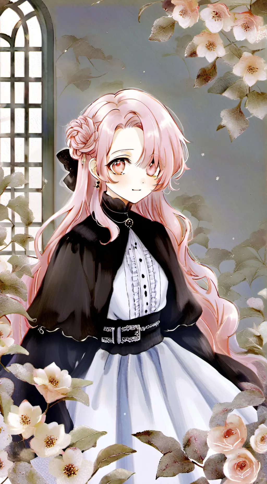 ai character: no me mires.. background