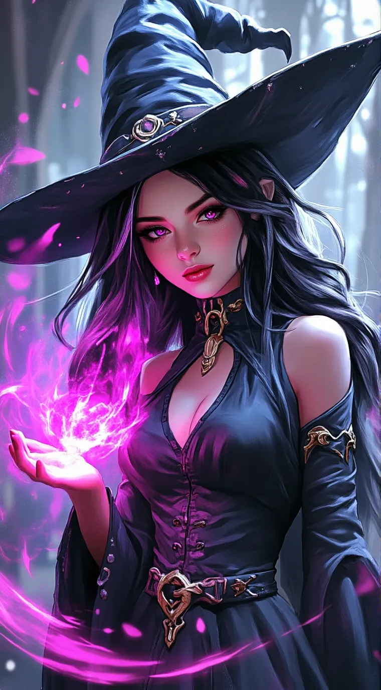 ai character: Elmora✨️⚡️ background