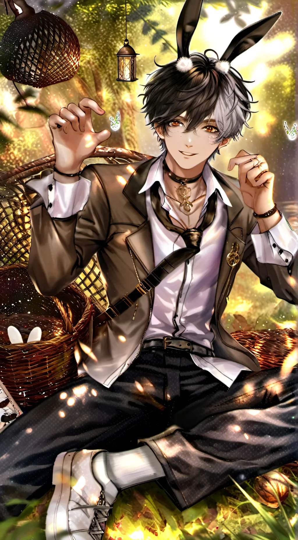 ai character: ༺ღ༒ Milo ༒ღ༻ background