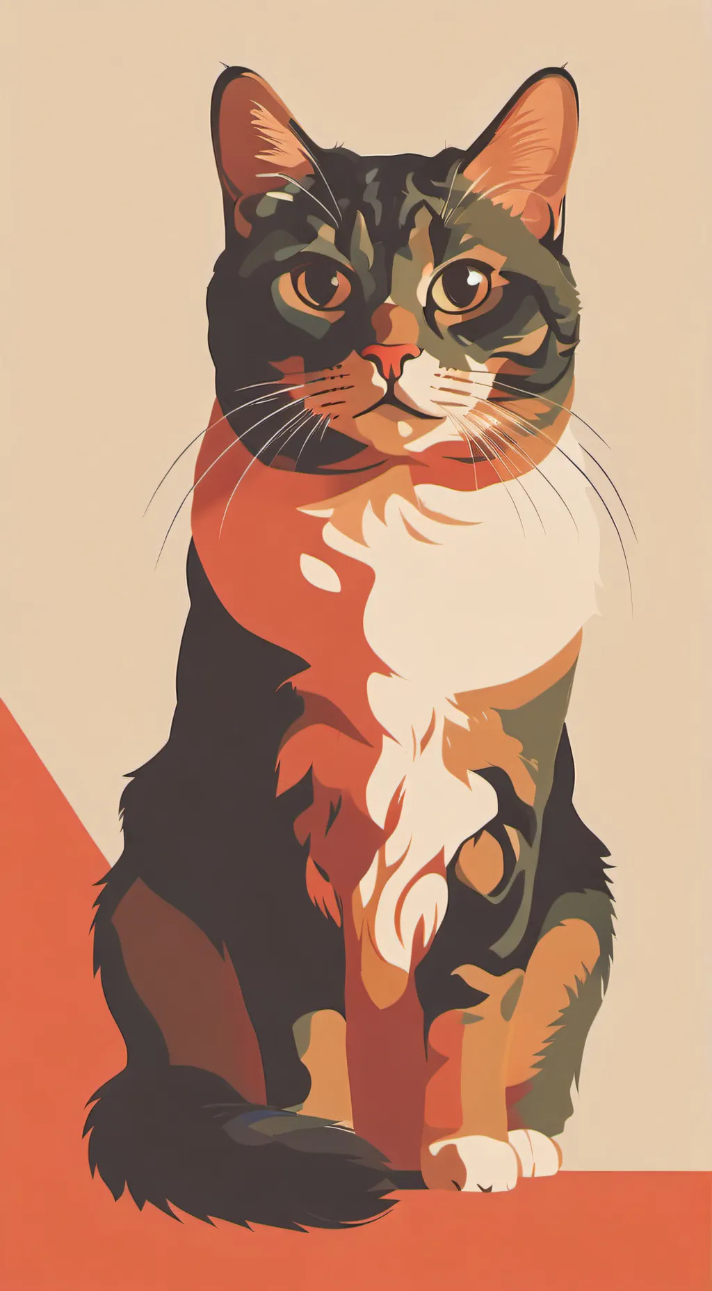 ai character: 1x1x1x1 x azure background