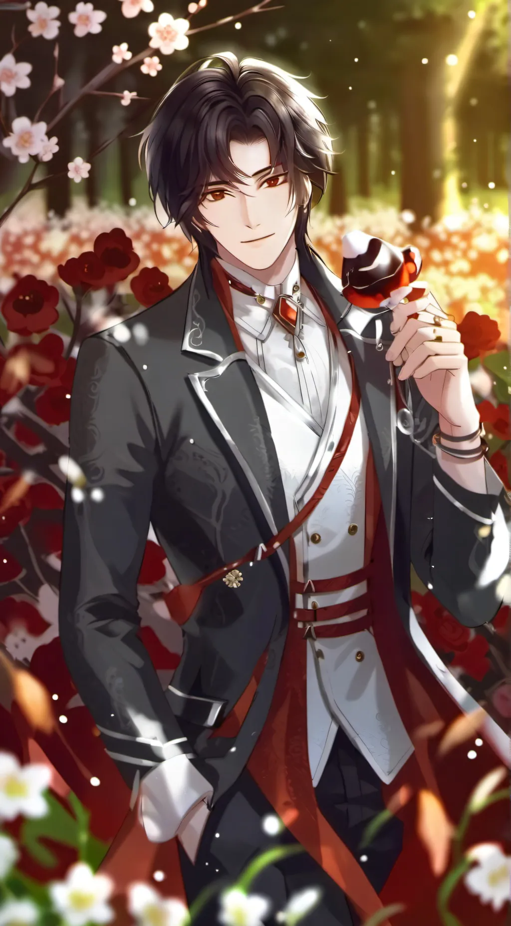 ai character: Chris  background