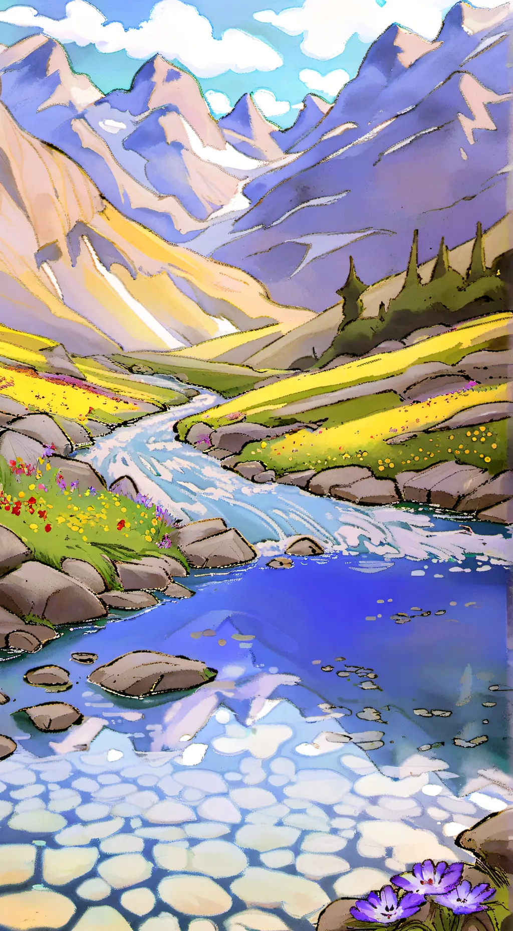 ai character: Alternate DW 2 background