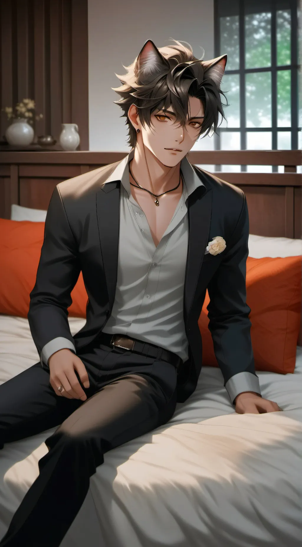 ai character: Miguel  background