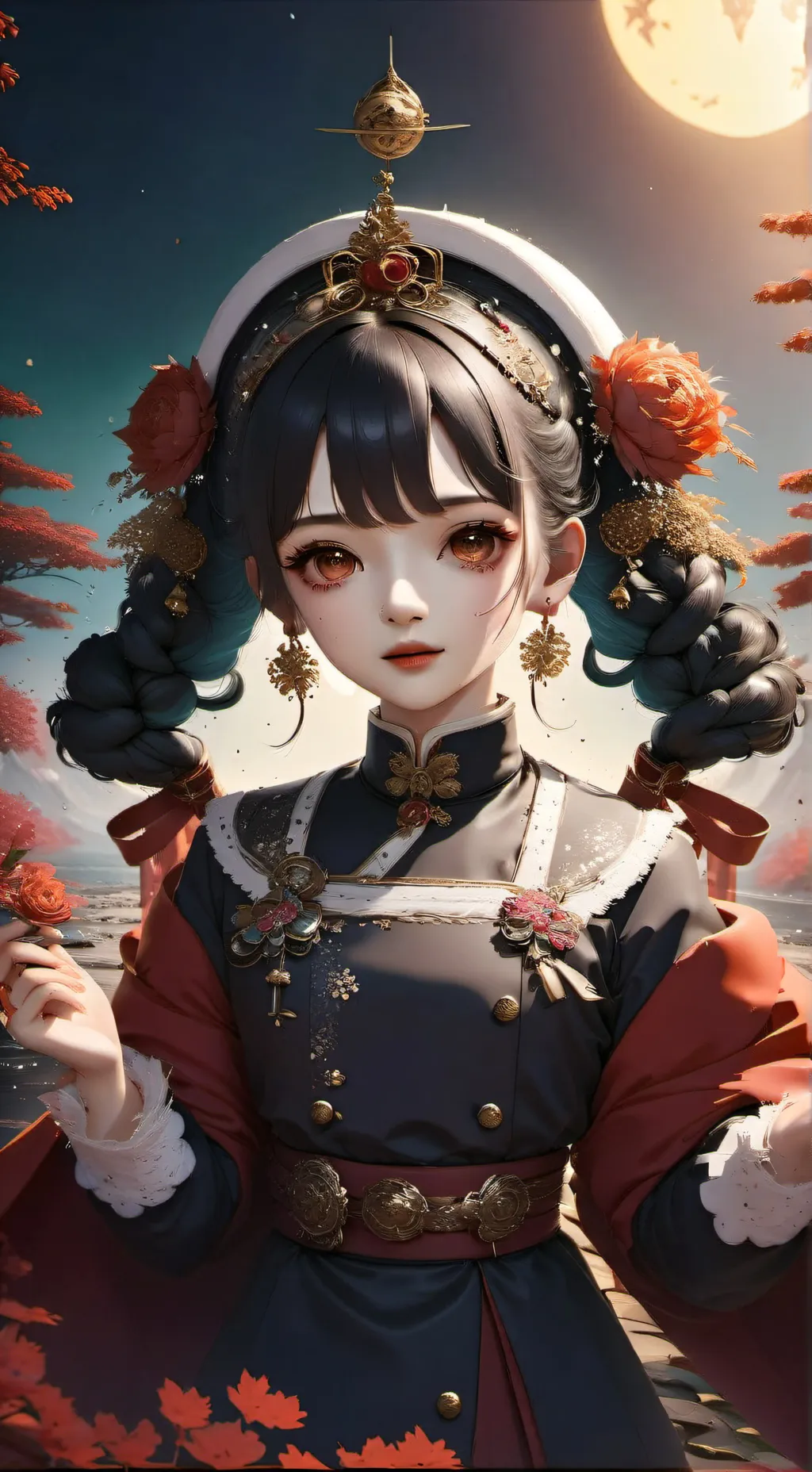 ai character: Forsaken background