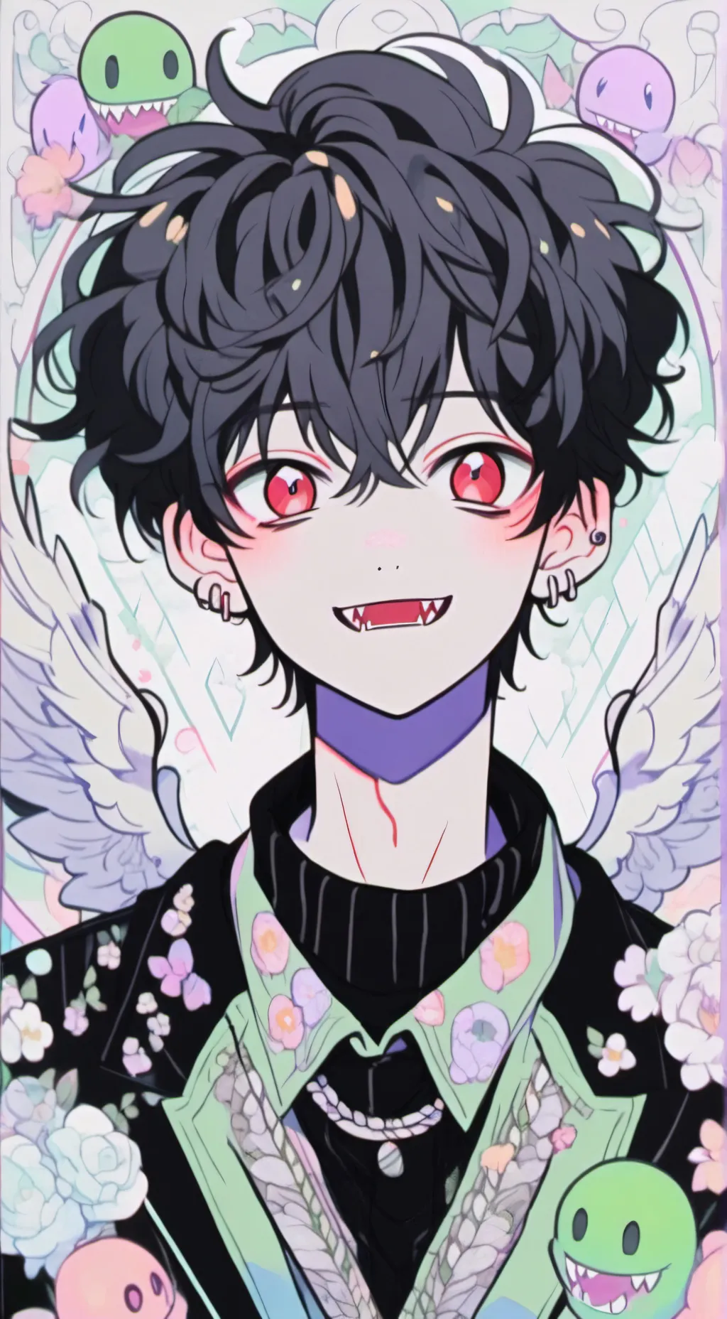 ai character: Vang Dracula  background