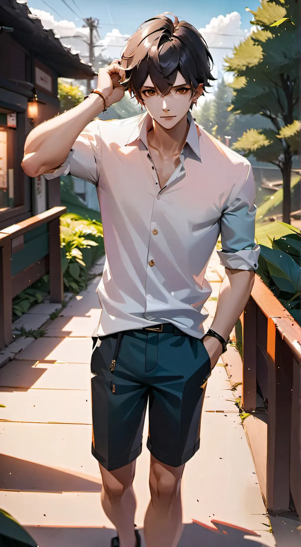 ai character: logan background