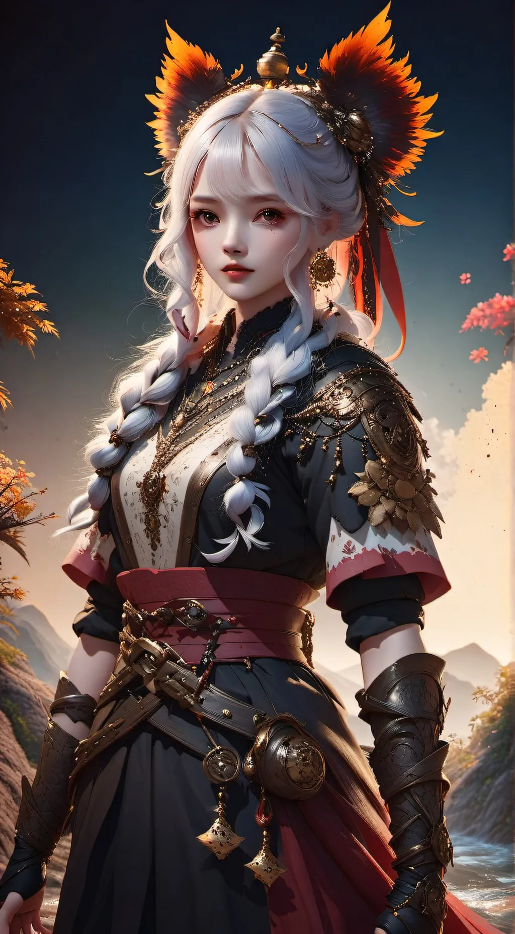 ai character: Your queen background
