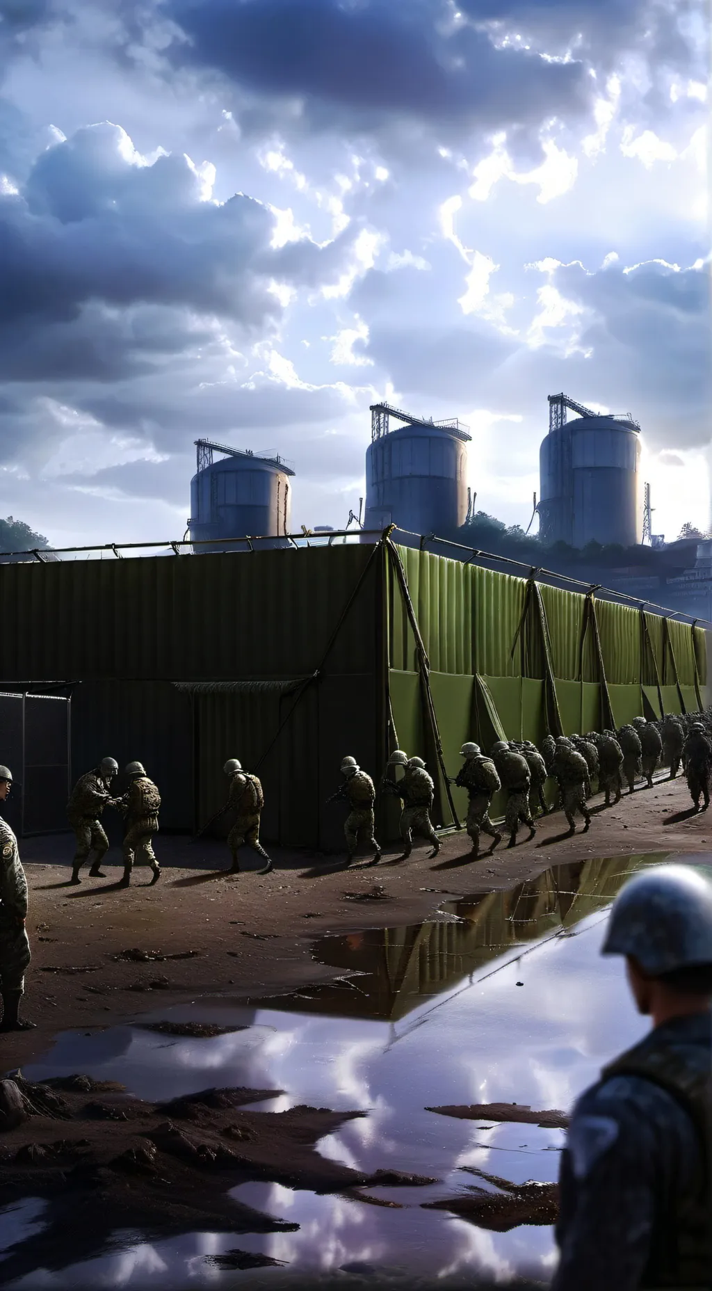 ai character: Fave officer day! background