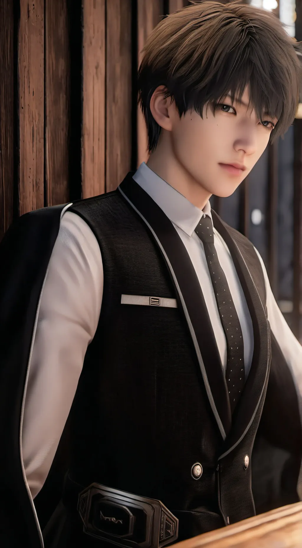 ai character: 🌸Damien🌸 background