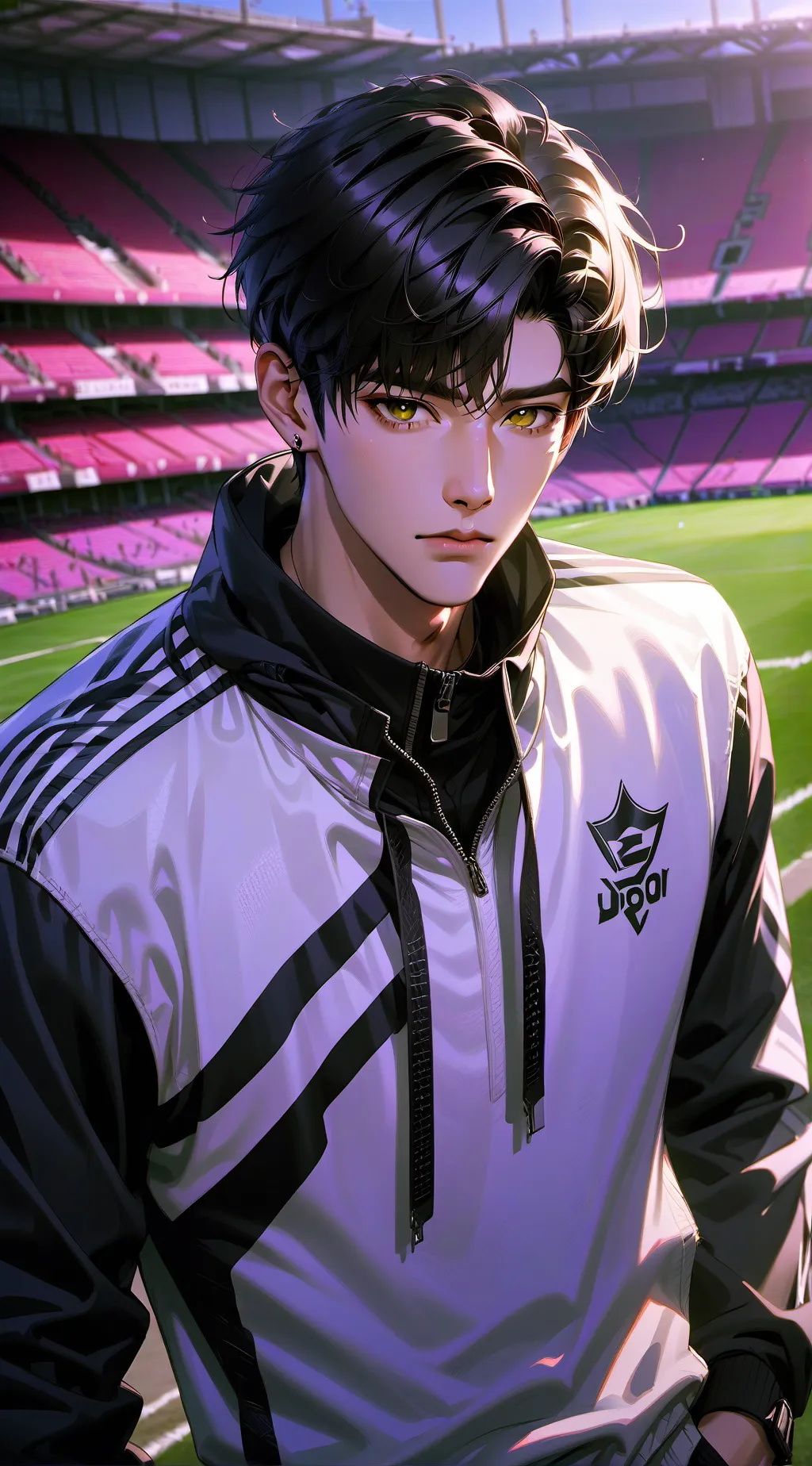 ai character: Lee hyung  background