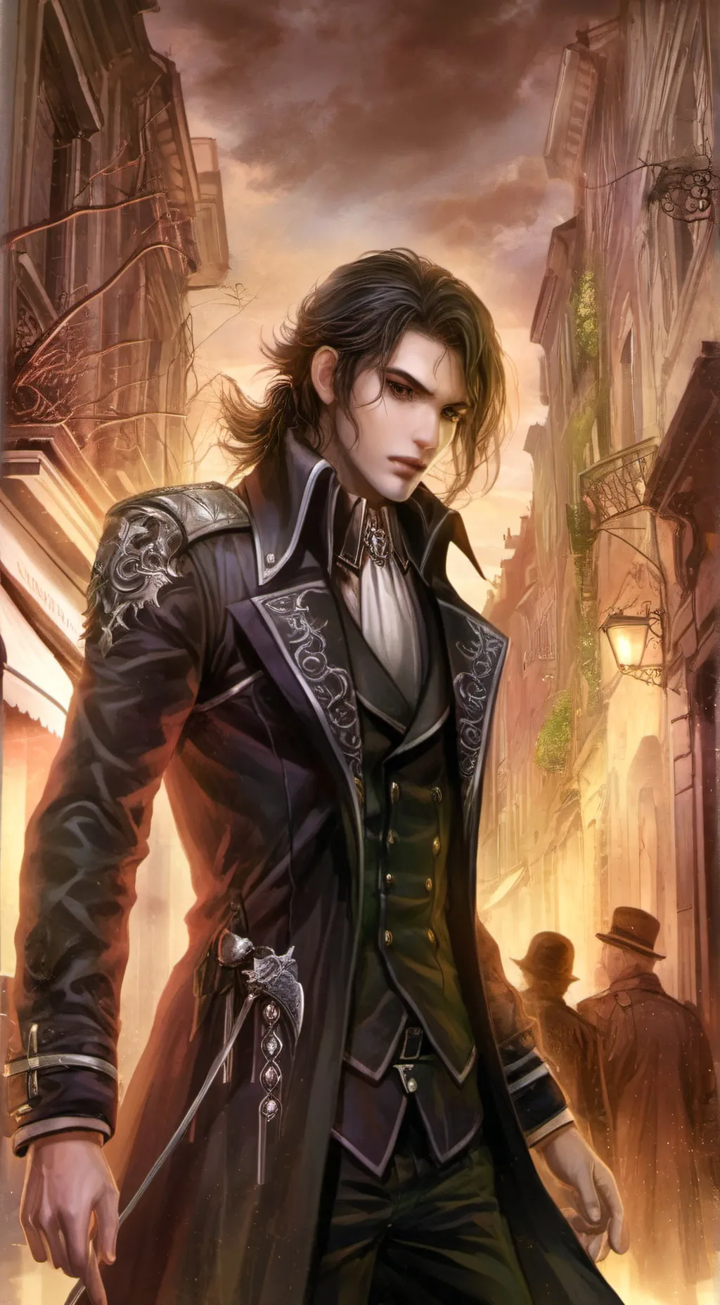 ai character: Dantae  background