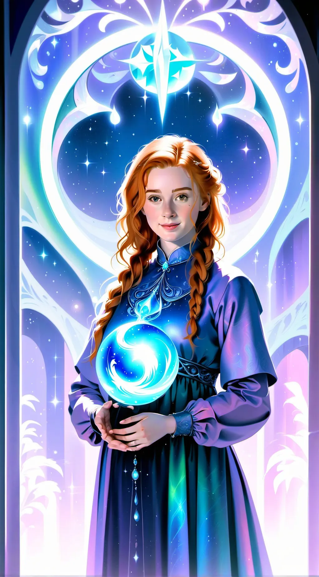 ai character: Ivy lycana background