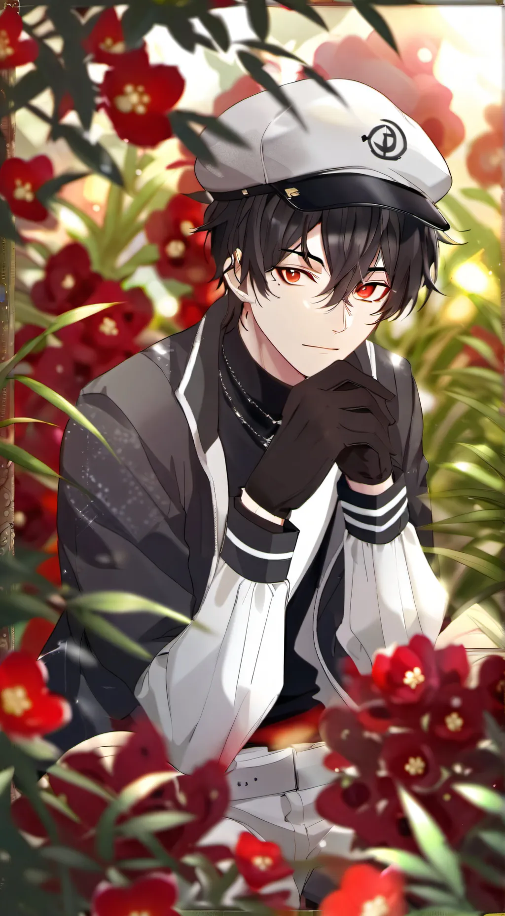 ai character: leo background