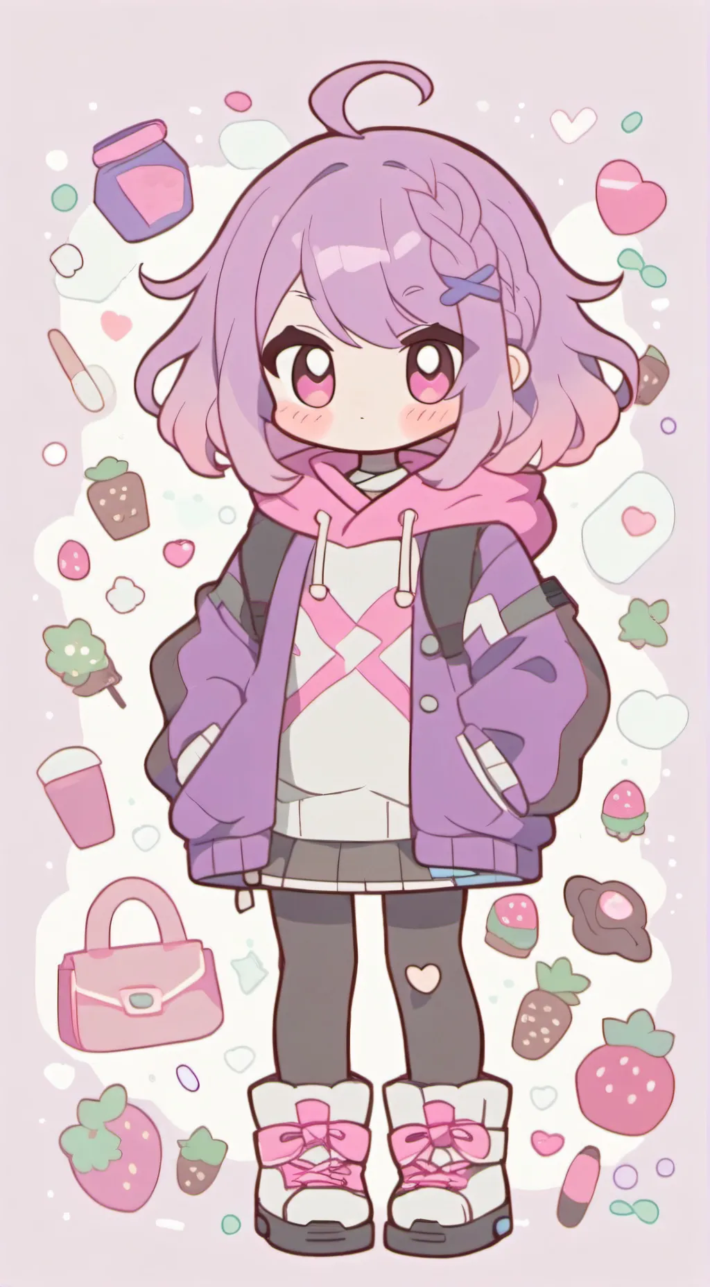 ai character: Lilac dw
Lilac background