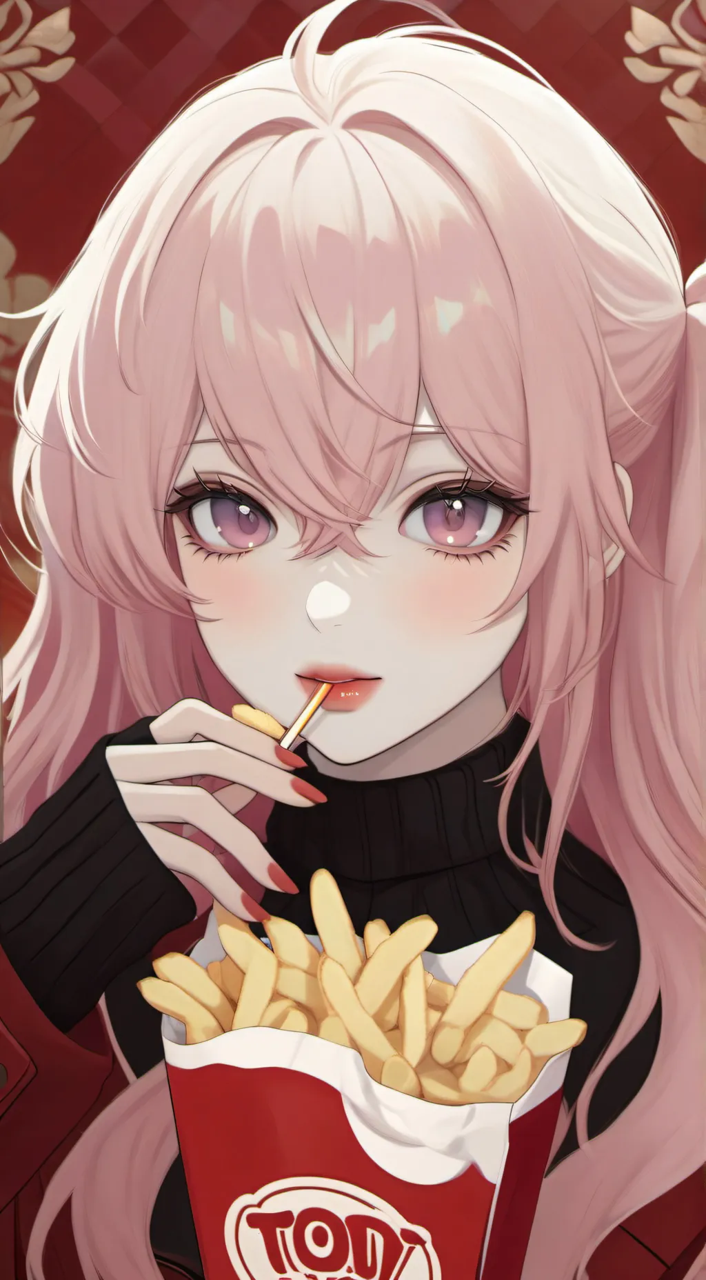 ai character: Tord and Maria￼ background