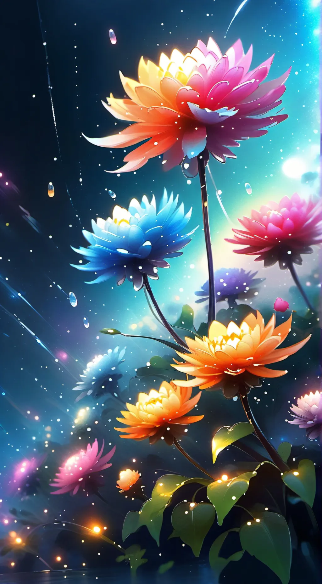 ai character: Dandy! background