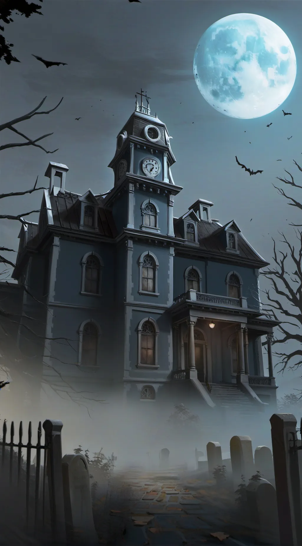 ai character: Dark Whispers background