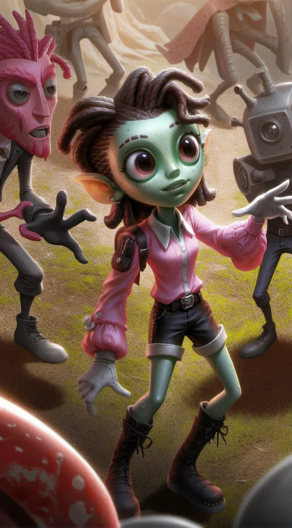 ai character: Gabriella background