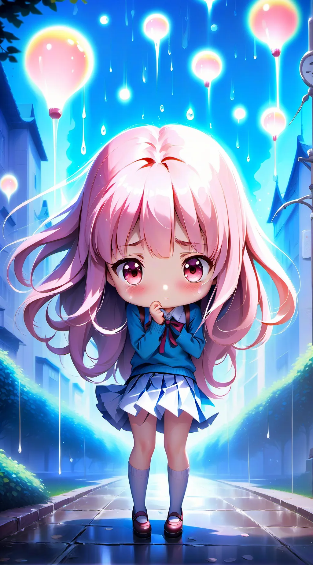 ai character: Lily  background
