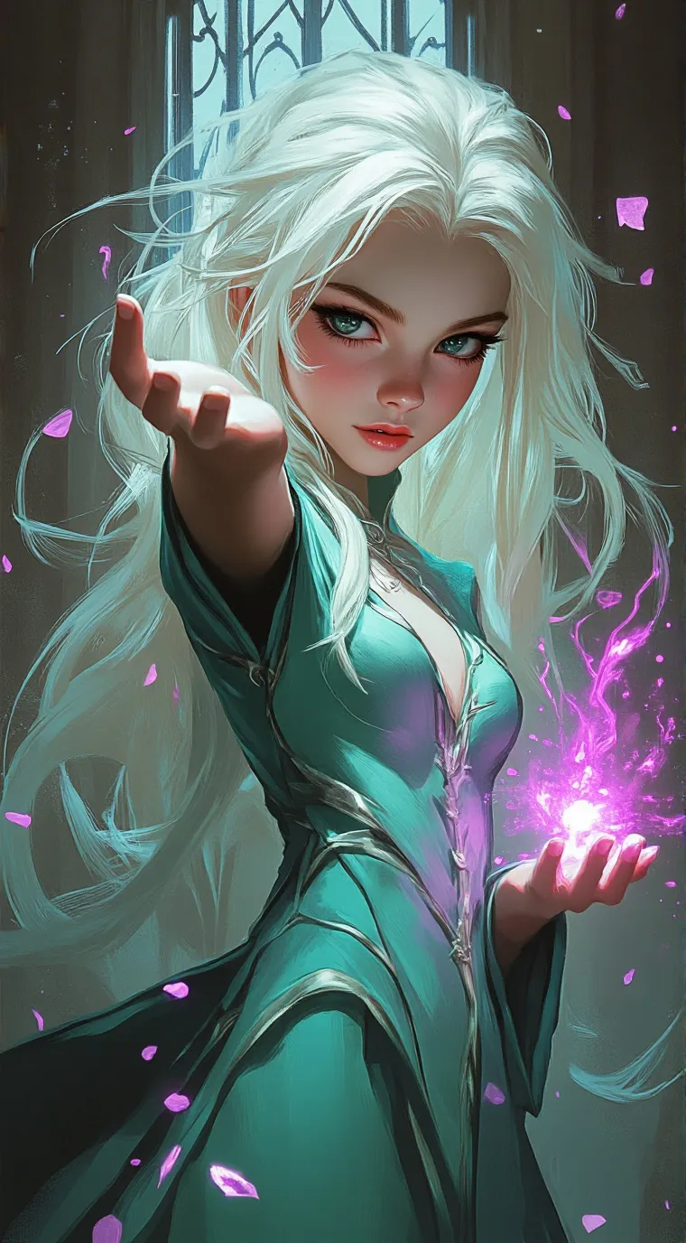 ai character: сказочный background