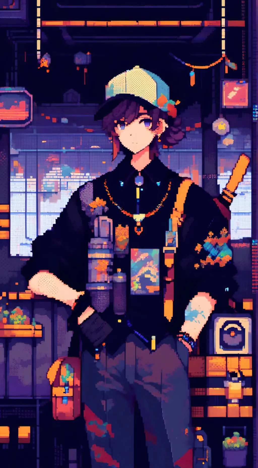 ai character: Demon King background