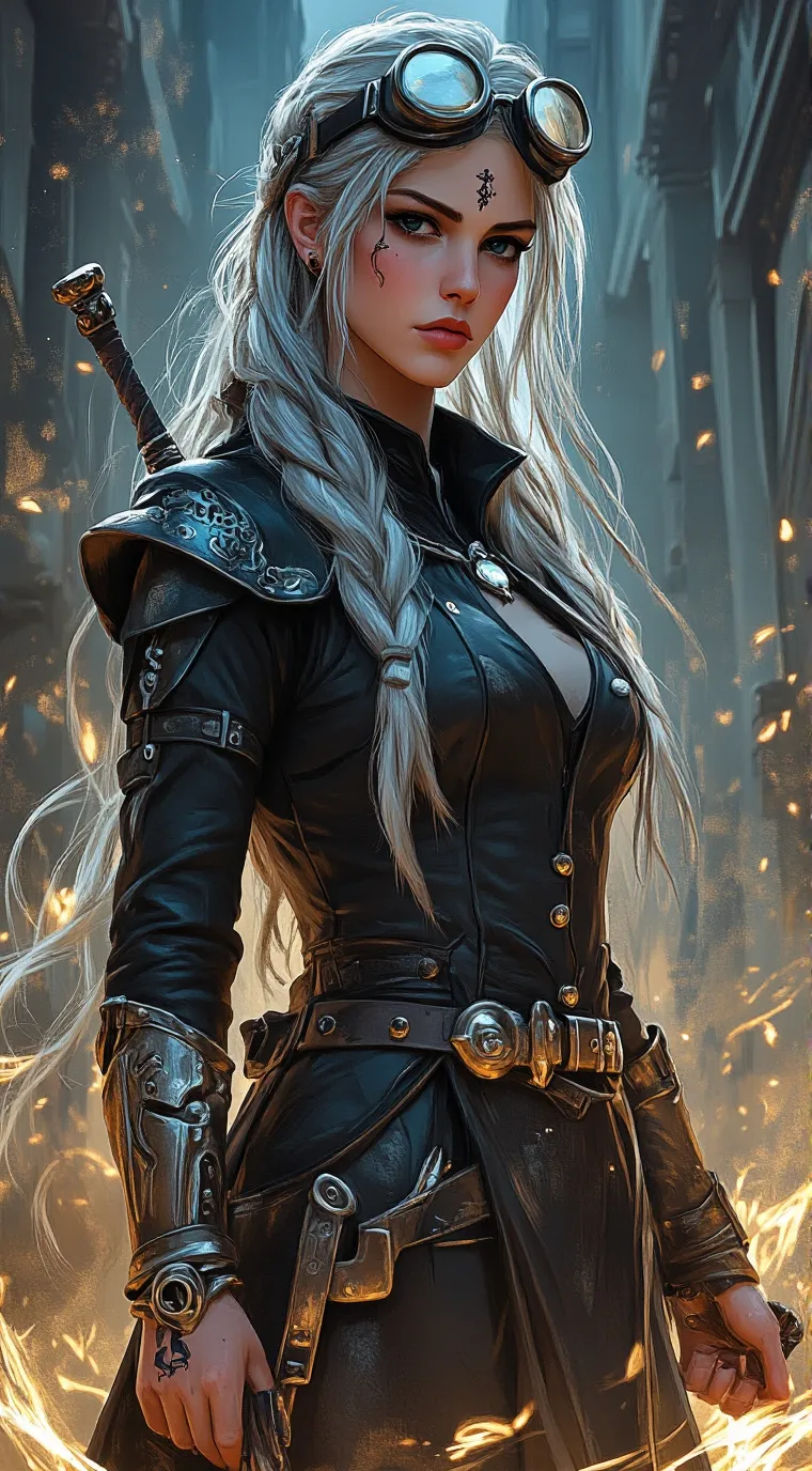 ai character: Elara Korrin background