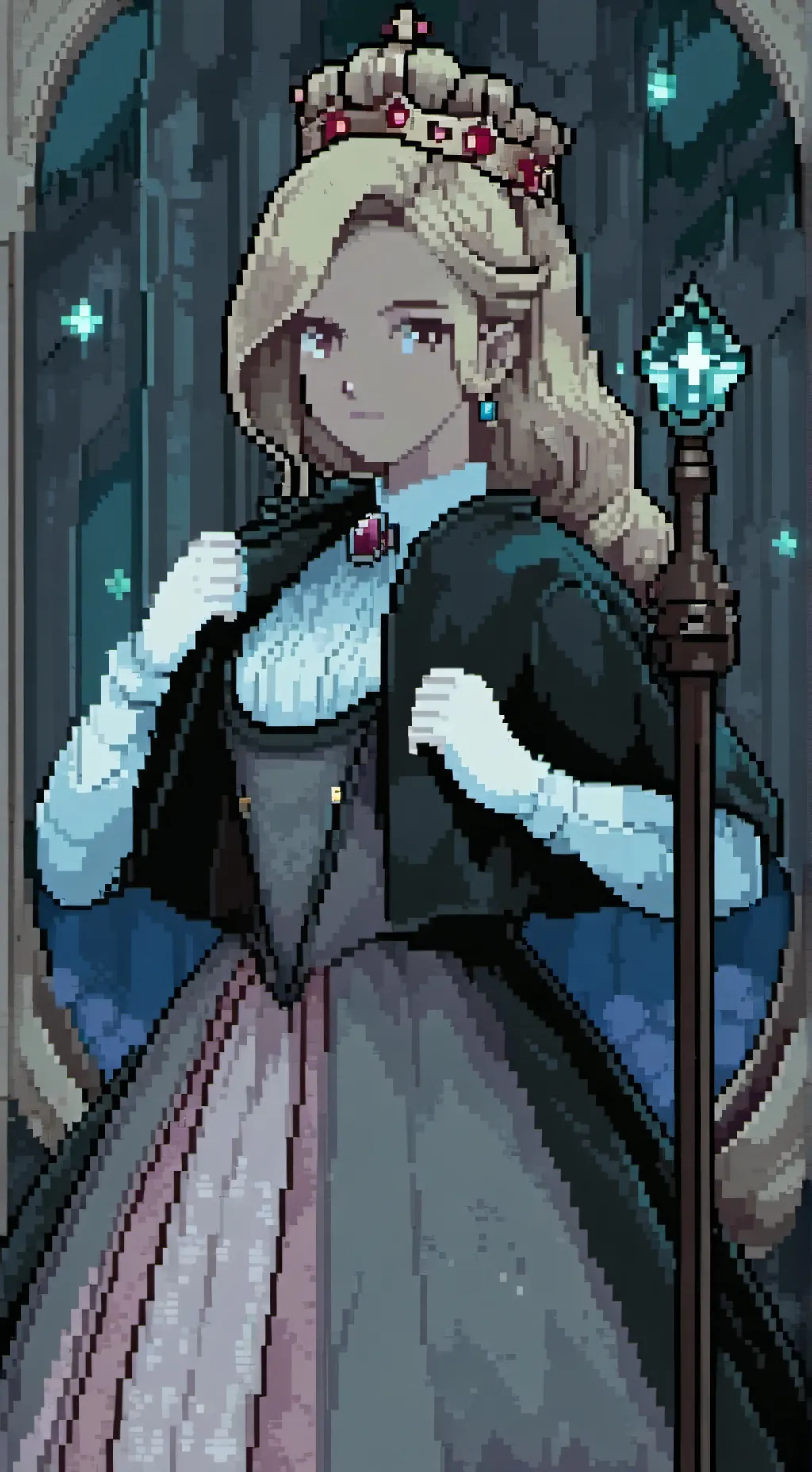 ai character: Magic schol background