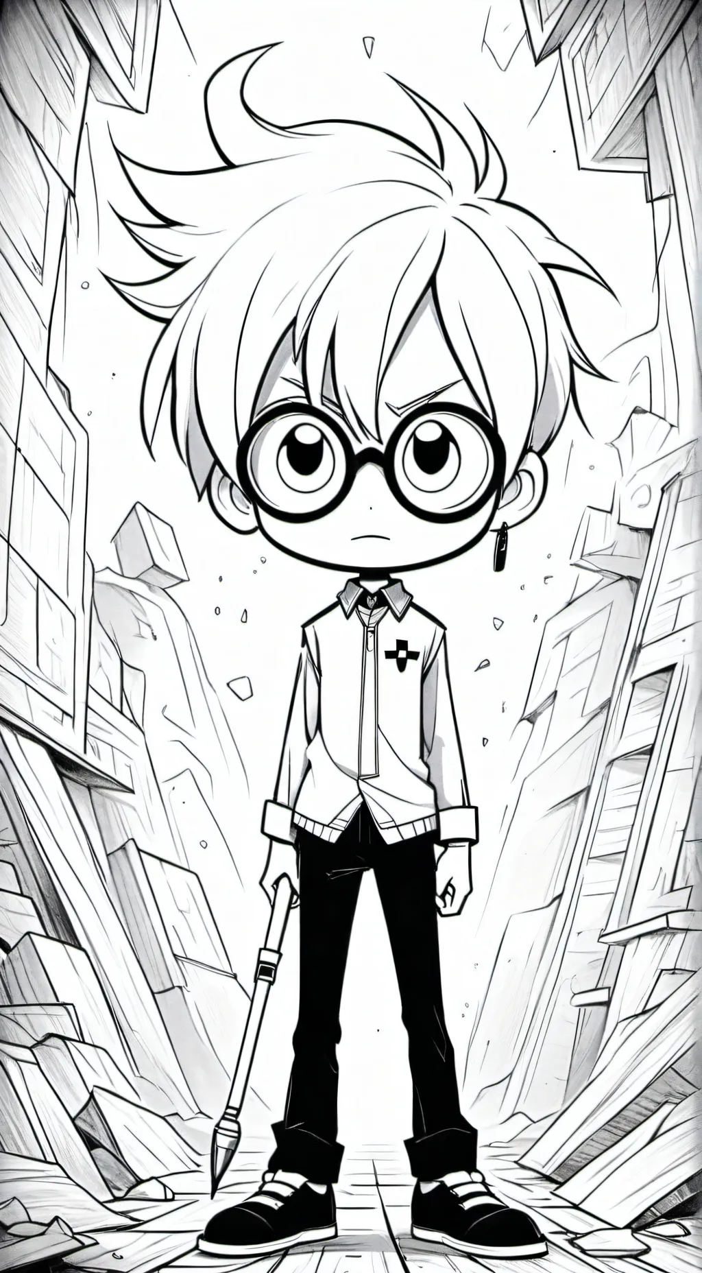 ai character: Dib background