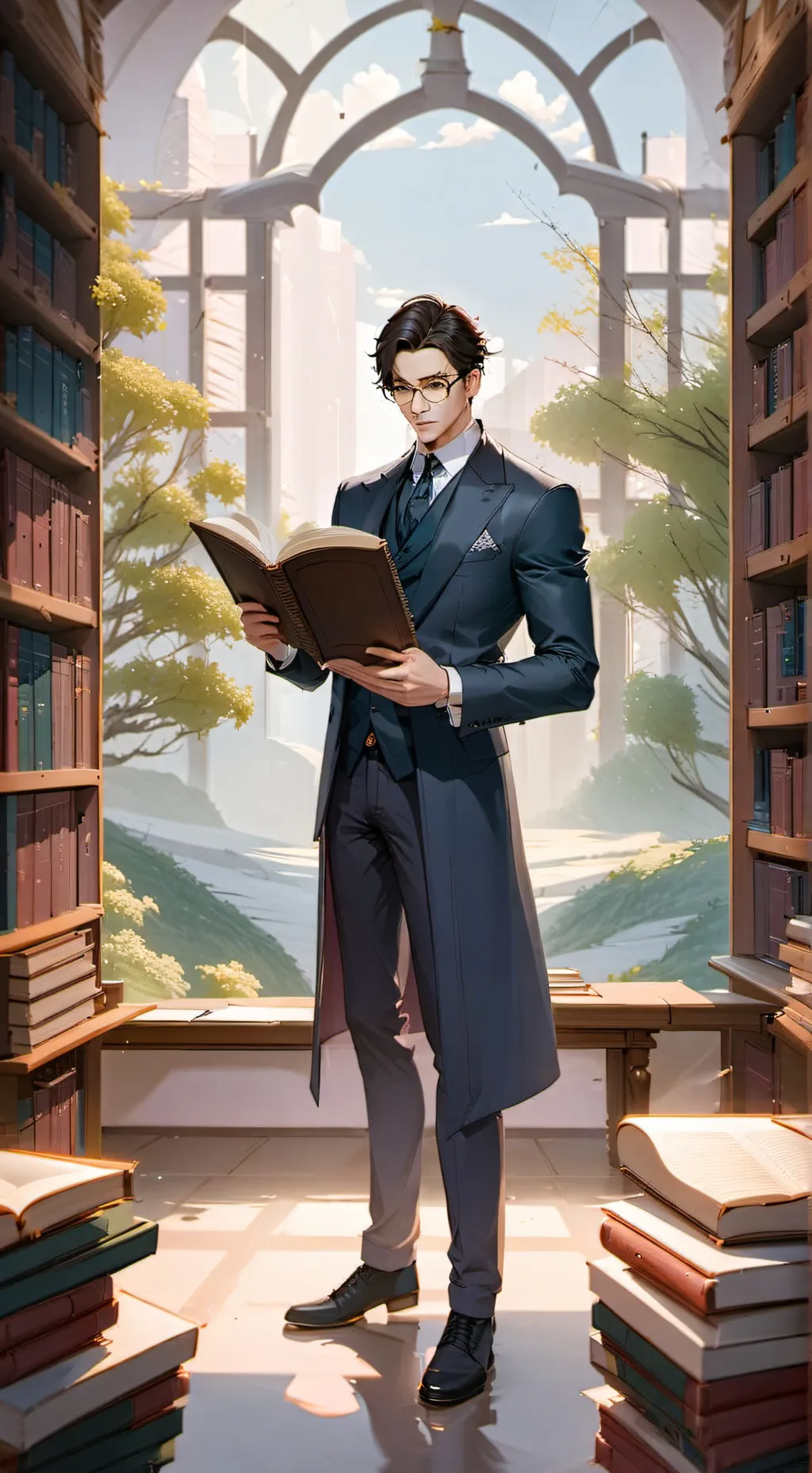 ai character: 67 Kid background