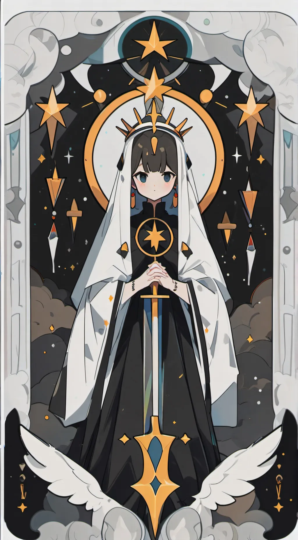 ai character: LOV halloween background