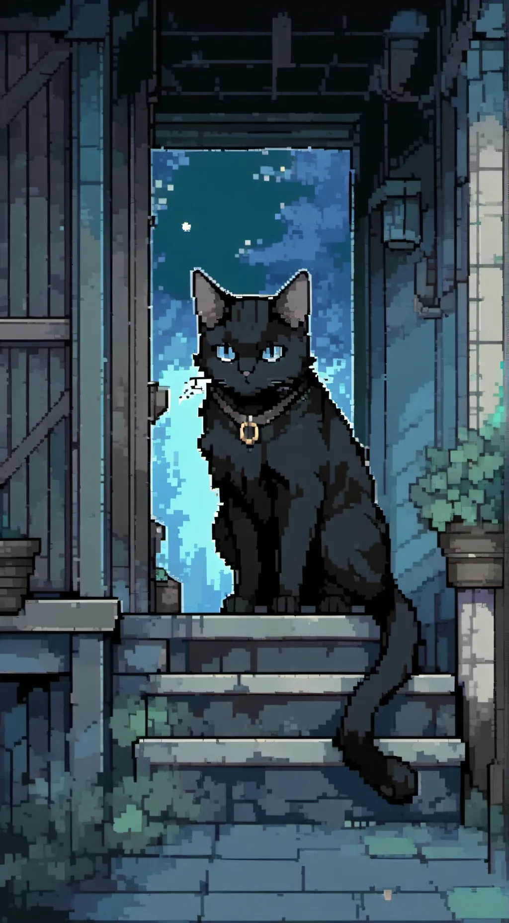 ai character: The Other Cat background