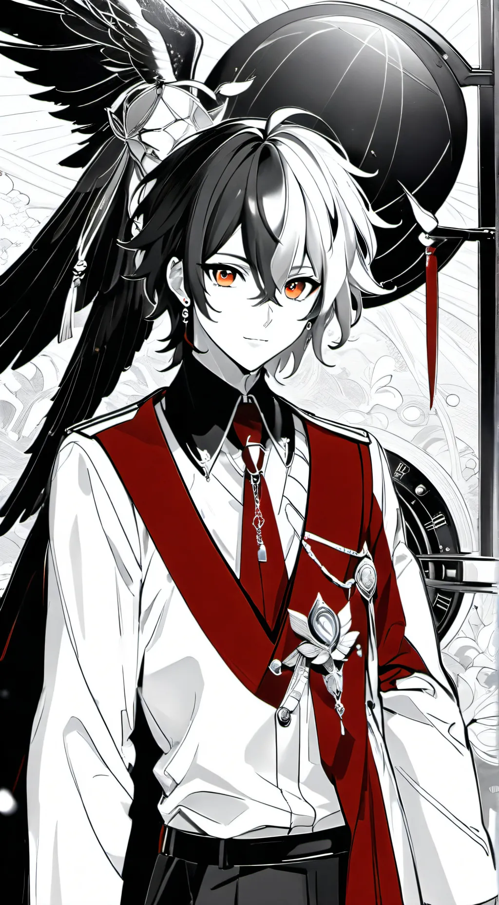 ai character: Denys  background