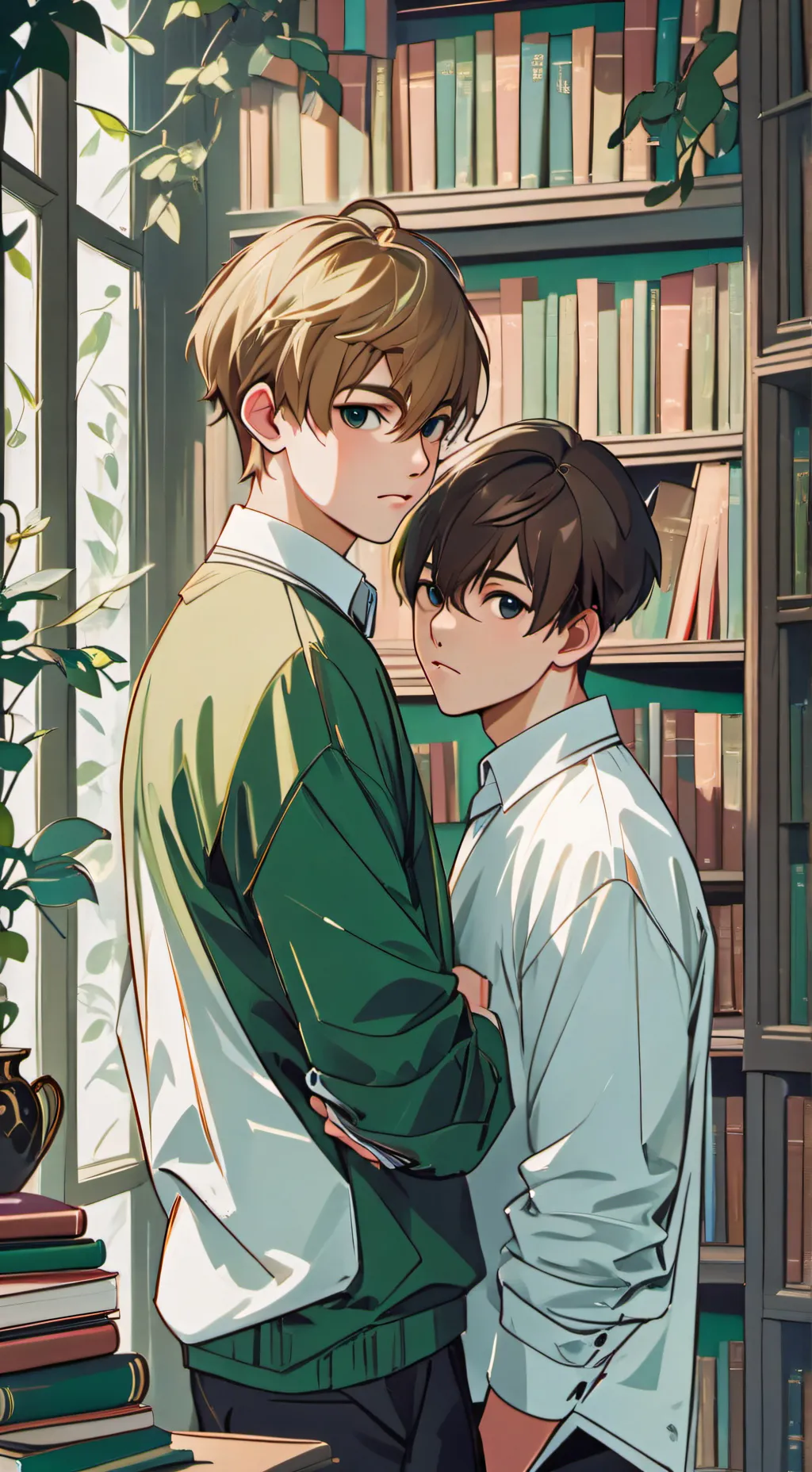 ai character: popular enamorado💖 background