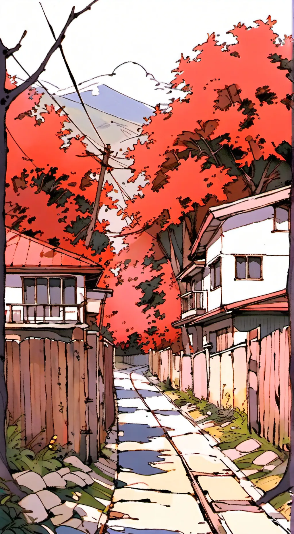 ai character: liminal space2 background