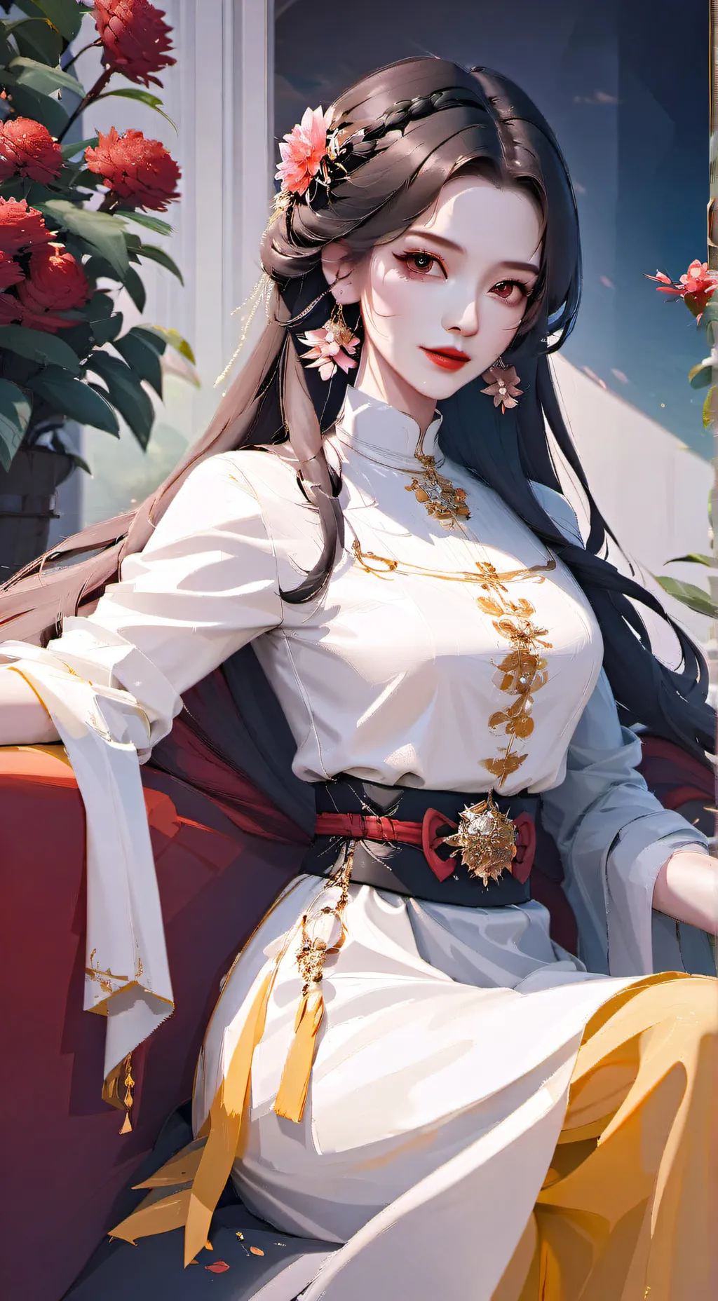 ai character: Lilly background