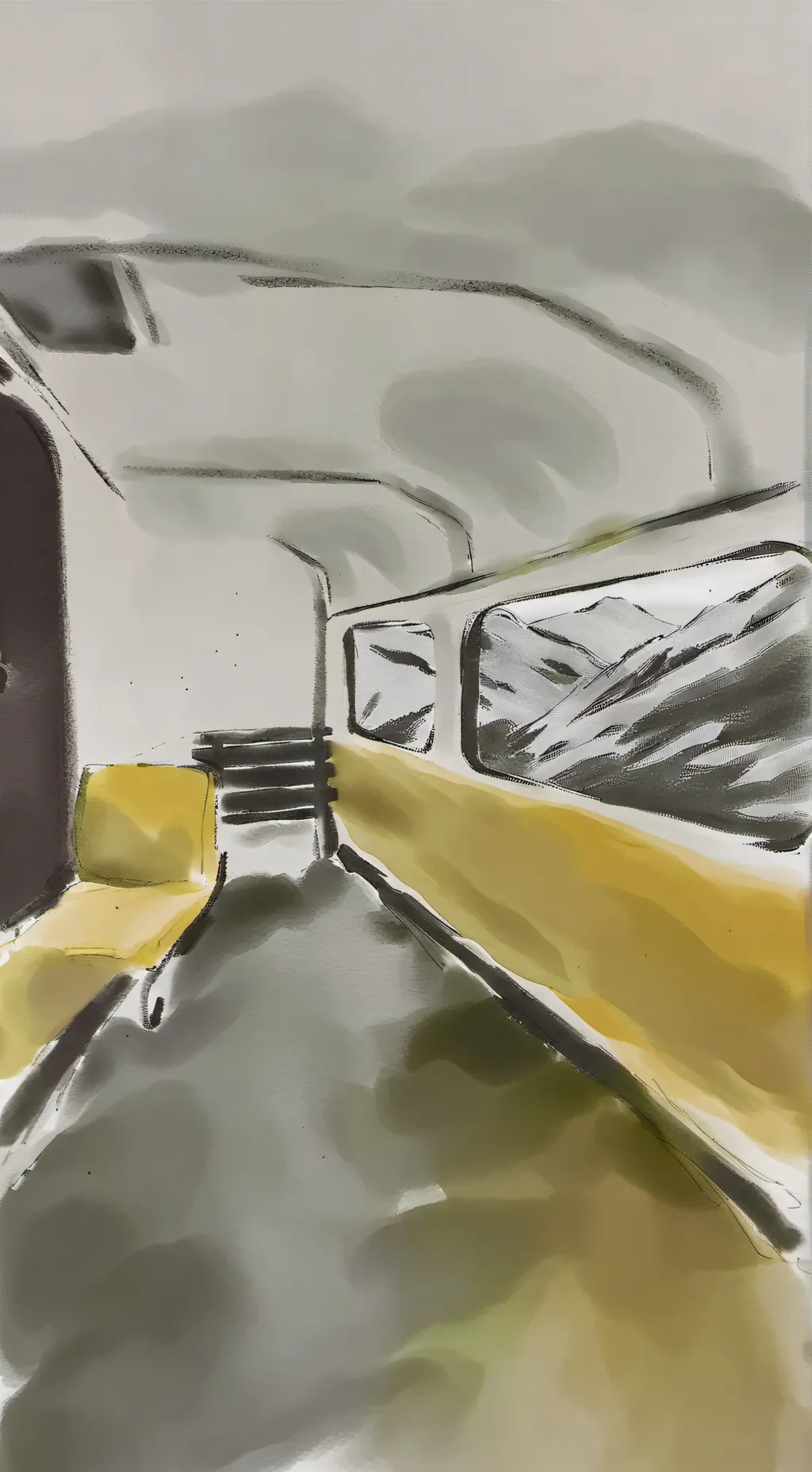 ai character: a trip background