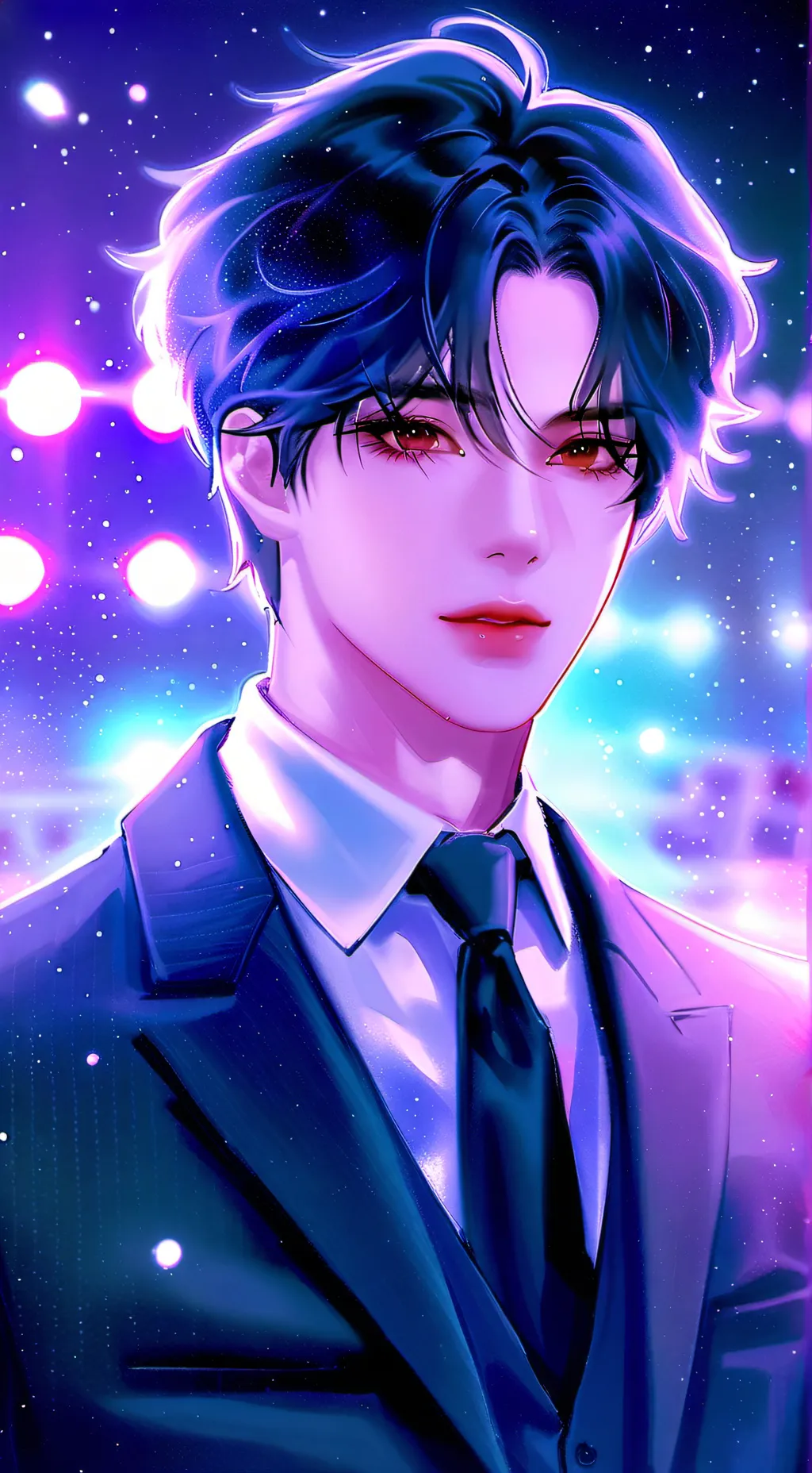 ai character: 💫mǐn-shū💫 background