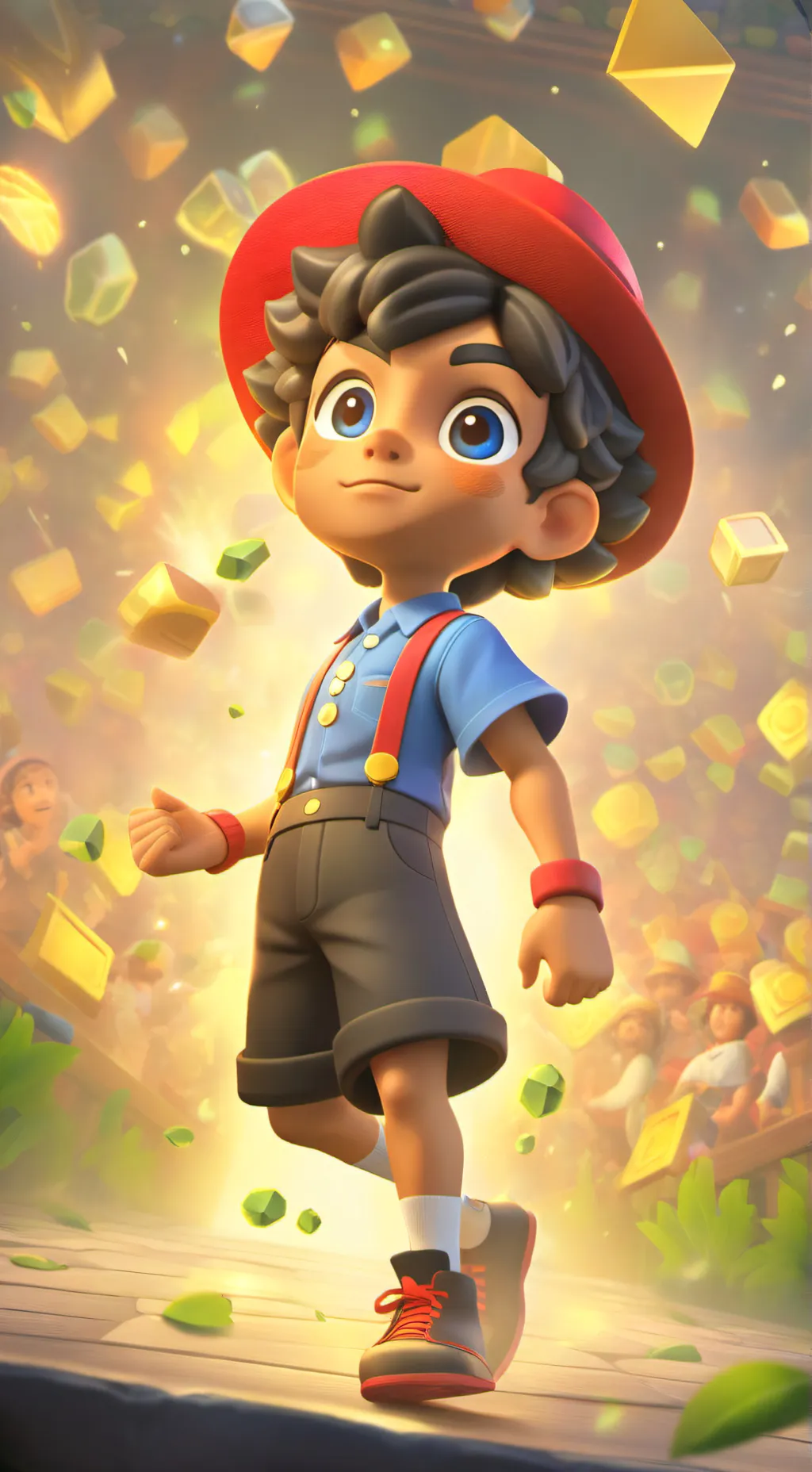 ai character: Michal  background