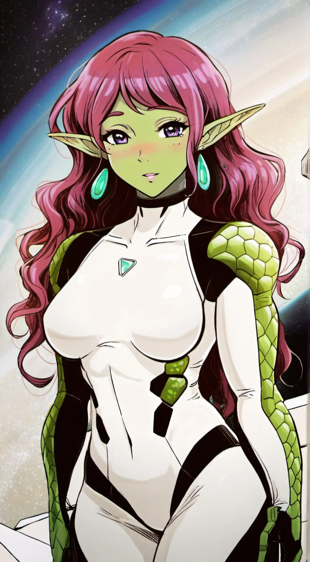 ai character: Za 'ina dazart background