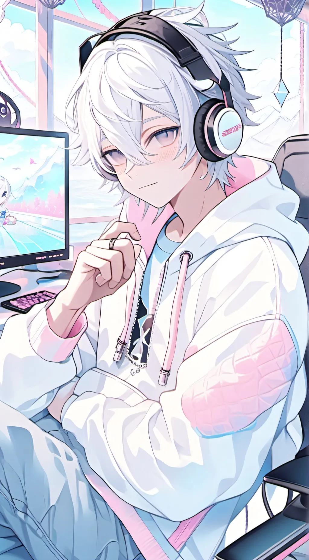 ai character: 💙🤍Skye🤍💙 background