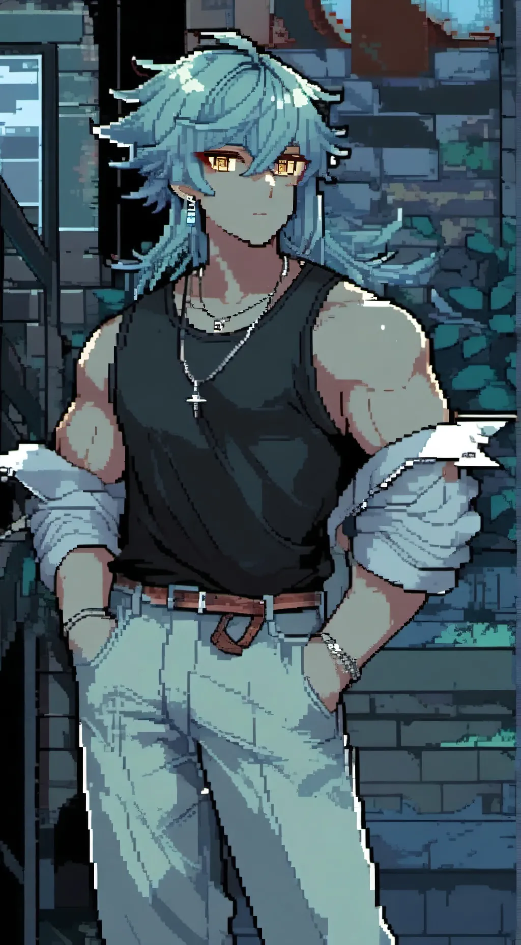 ai character: Andrew Lewiston background