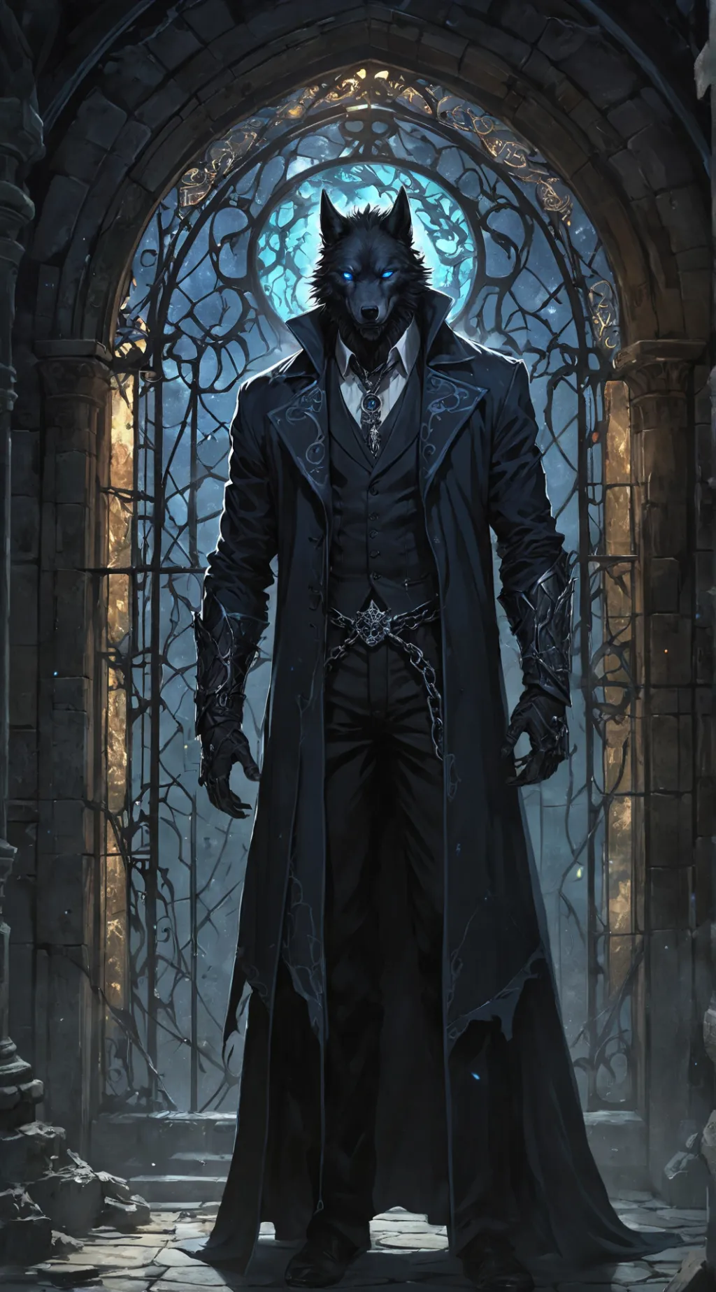 ai character: Lucien background