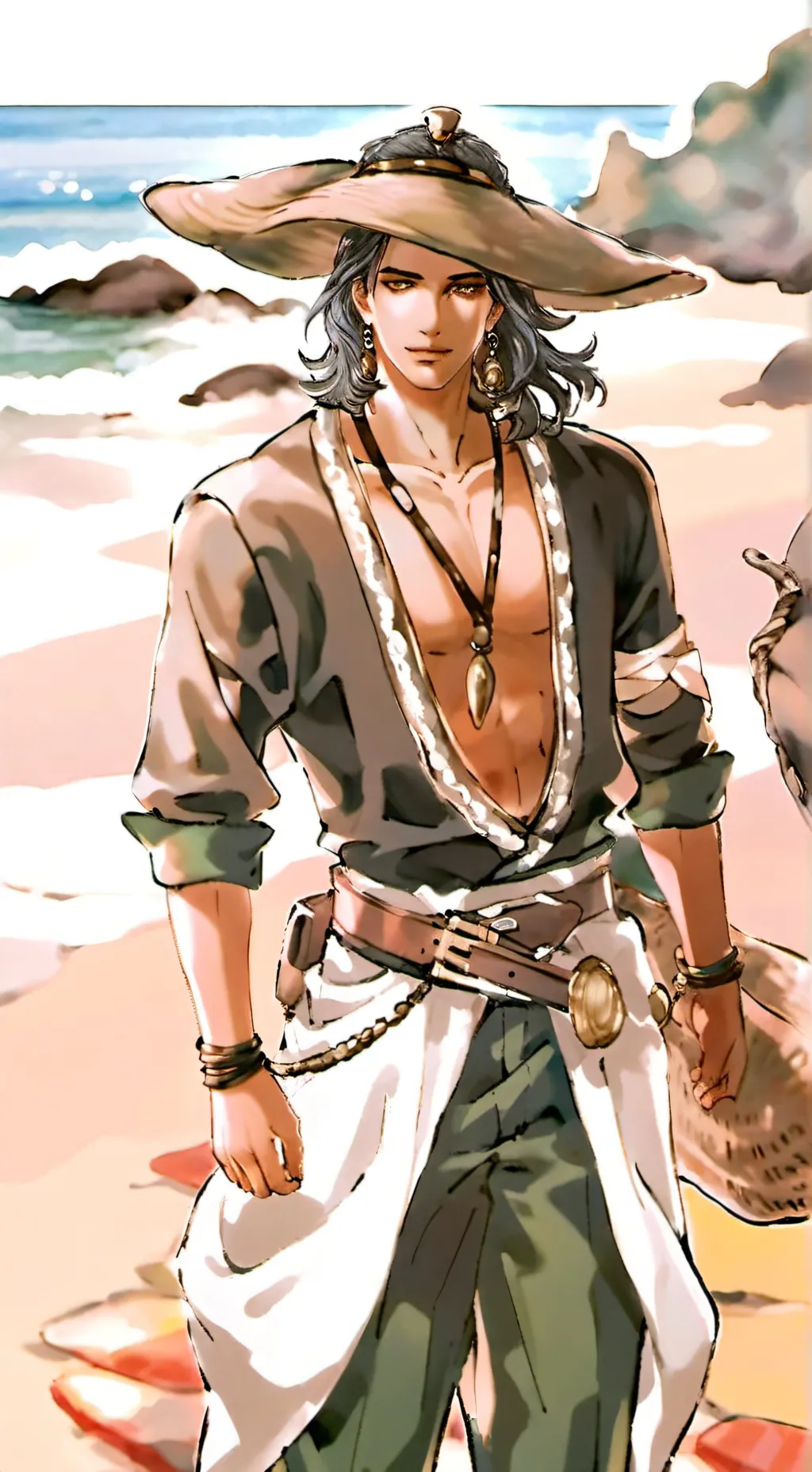 ai character: luke background