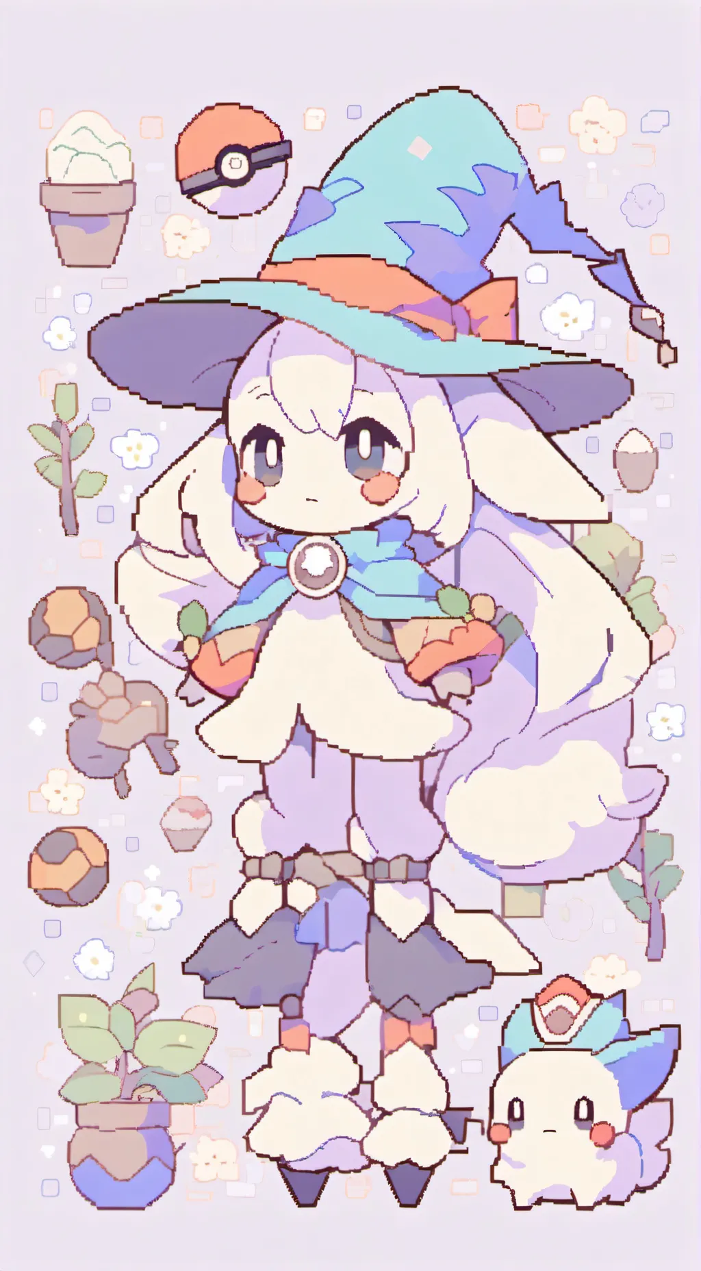 ai character: dw soulmates color background