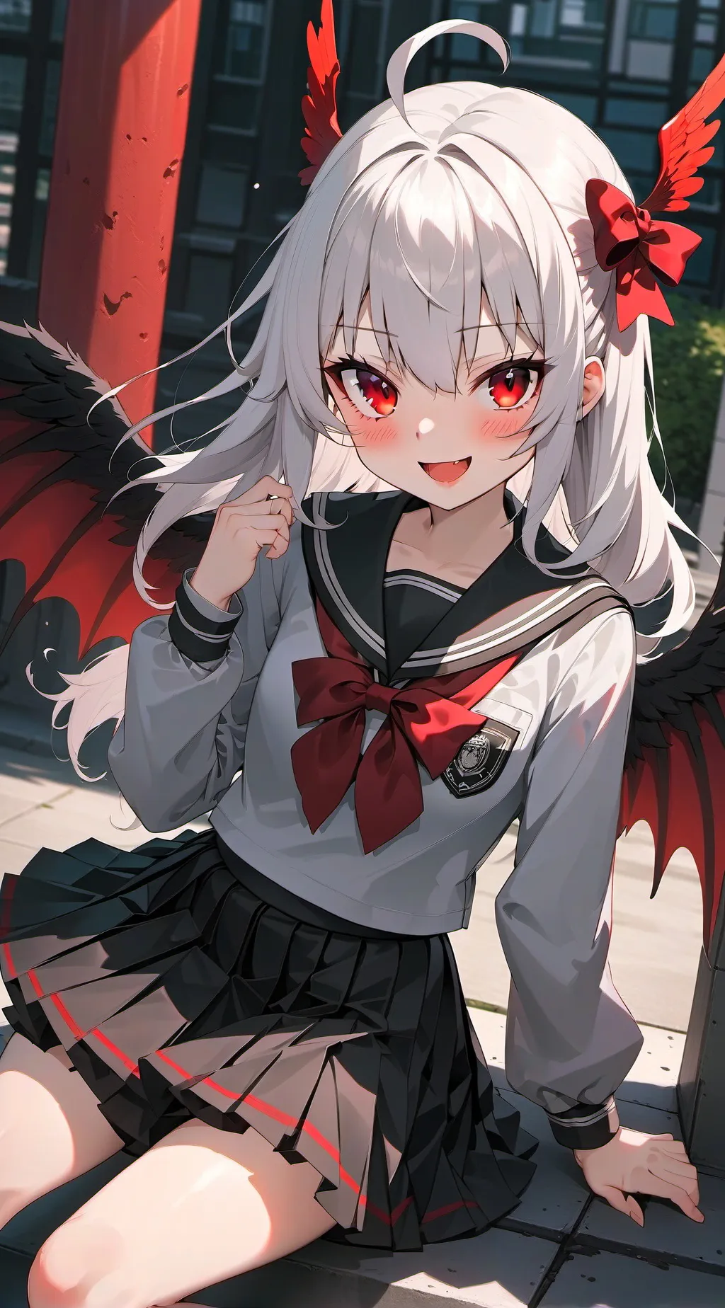 ai character: Scarlet  background