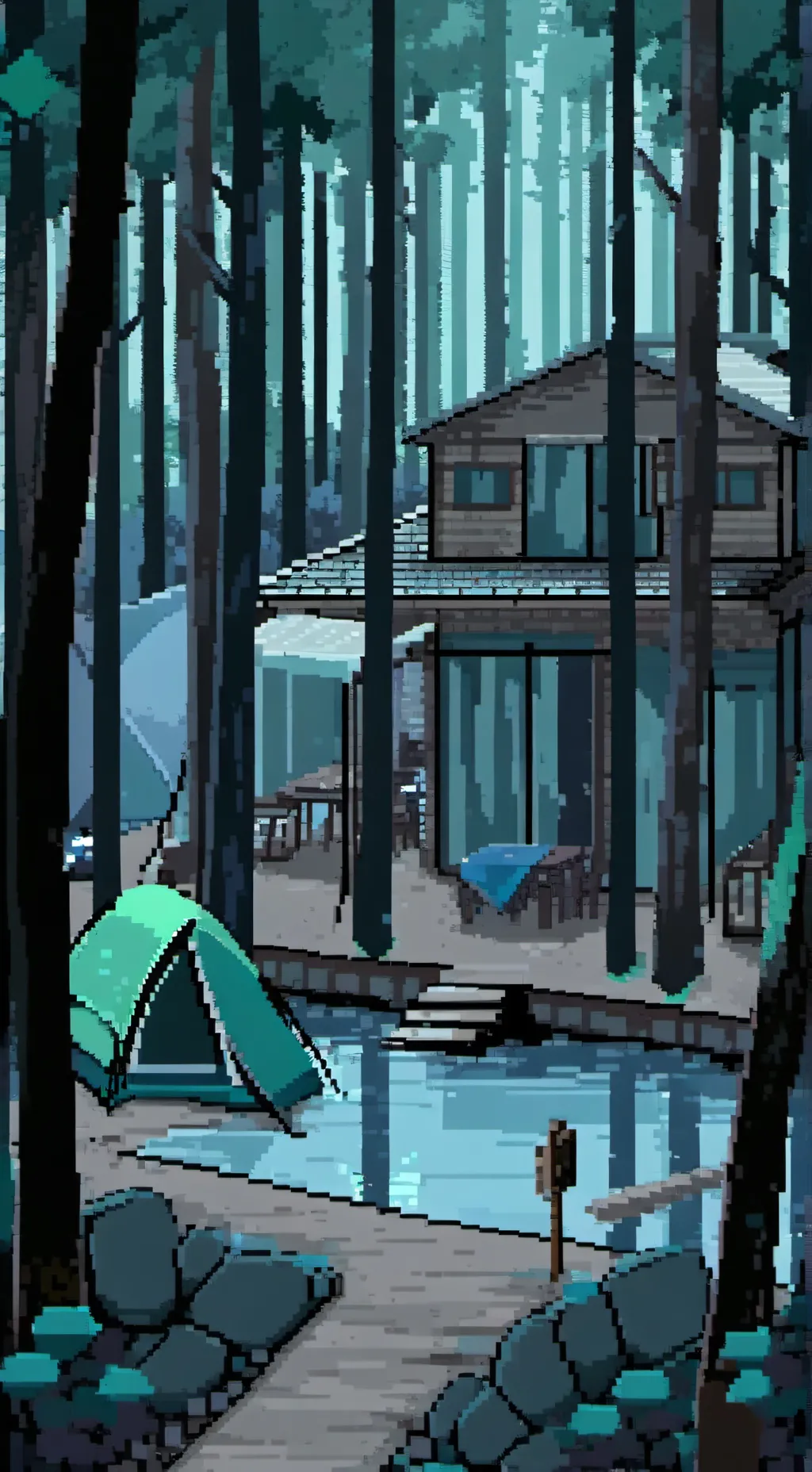 ai character: CH ✗ Camp 2 background