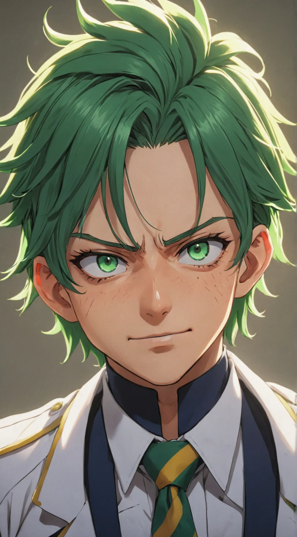 ai character: Deku Midoriya background