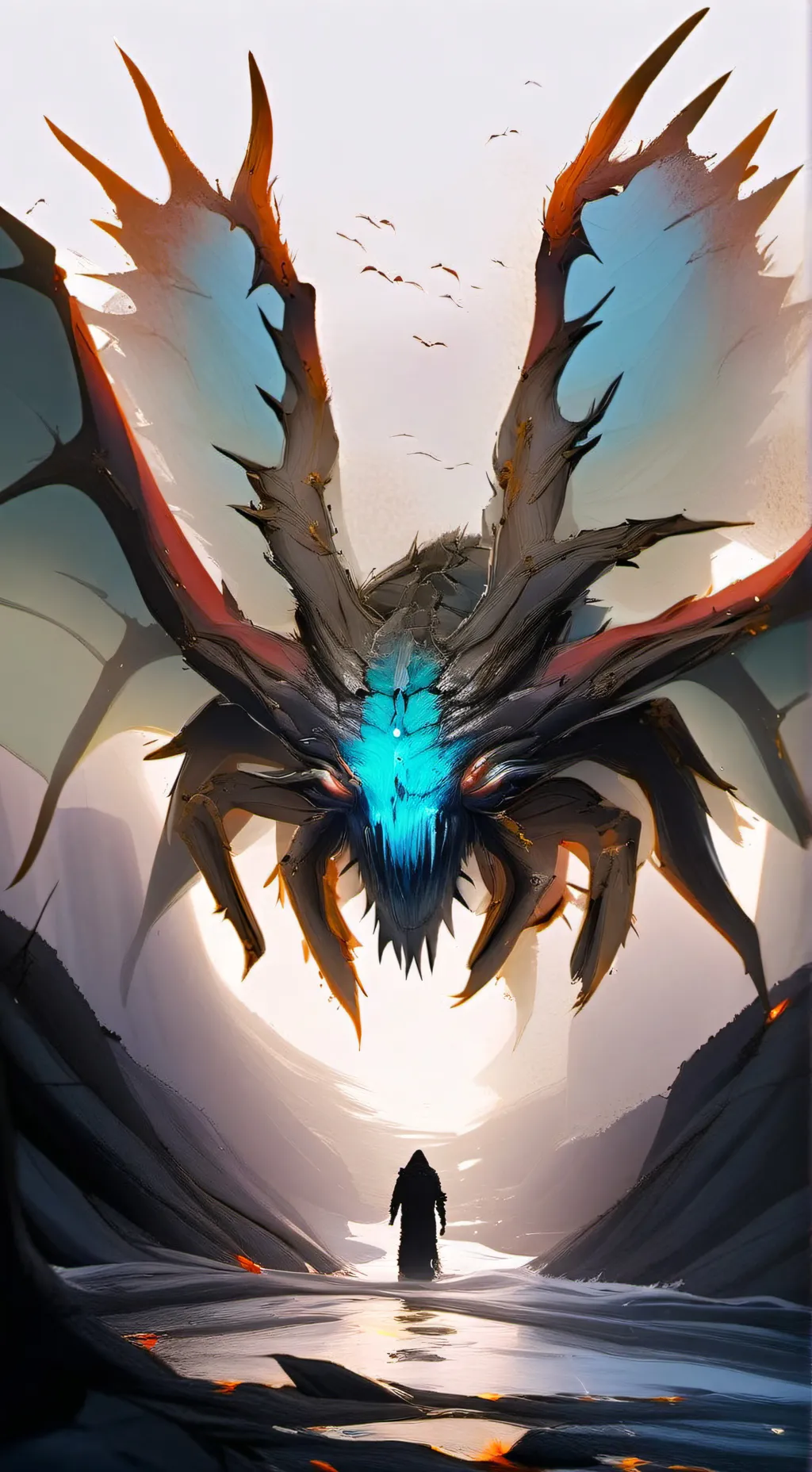 ai character: Greg The destroy  background