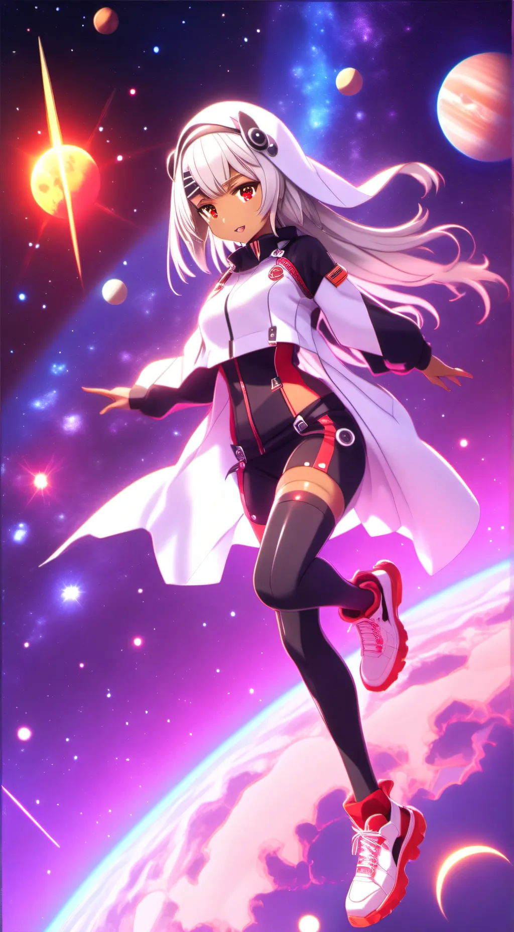ai character: Titan Altera Lily  background
