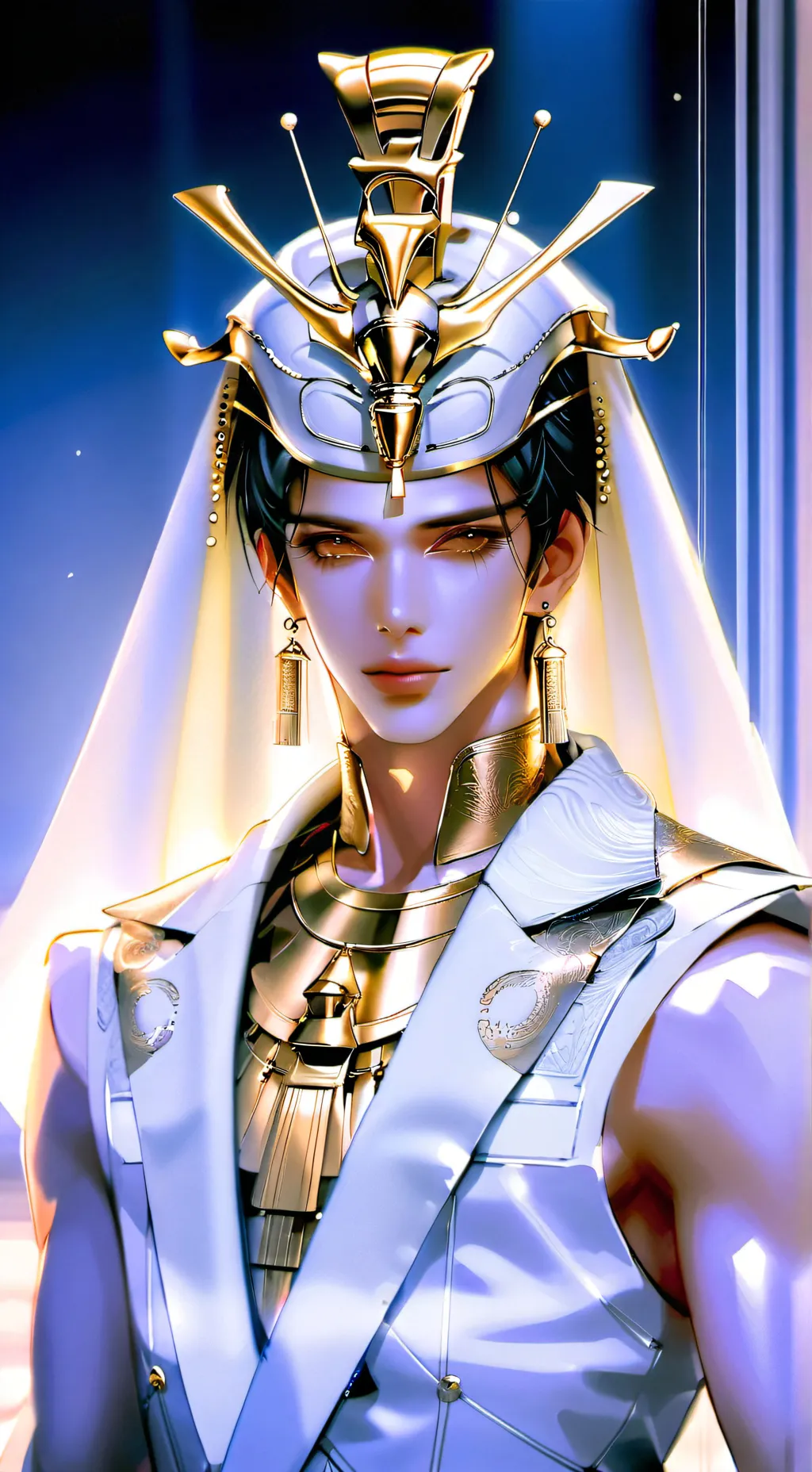 ai character: pharaoh background